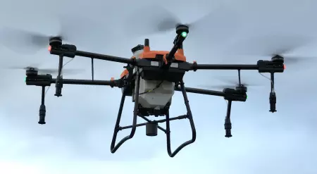 Epandage : Drone