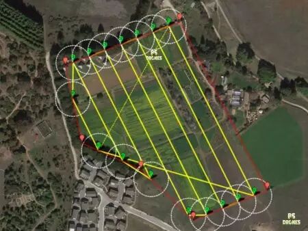 Relevé topographique : photogrammétrie, LiDAR : Drone