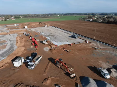 Suivi de chantier : Drone