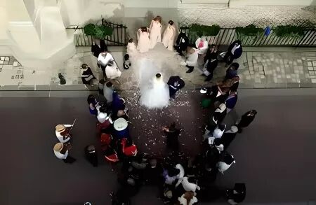 Mariage : Drone