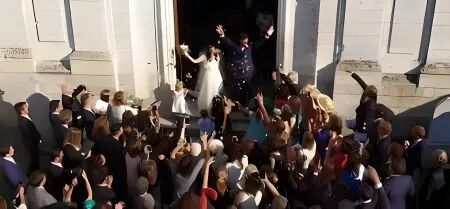 Mariage : Drone