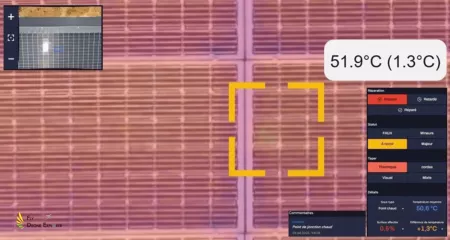 Thermographie : Drone
