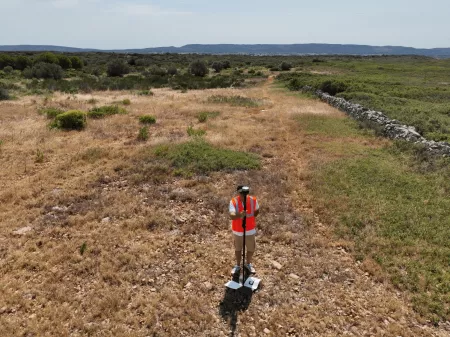 Relevé topographique : photogrammétrie, LiDAR : Drone