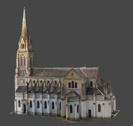 Relevé topographique : photogrammétrie, LiDAR : Drone