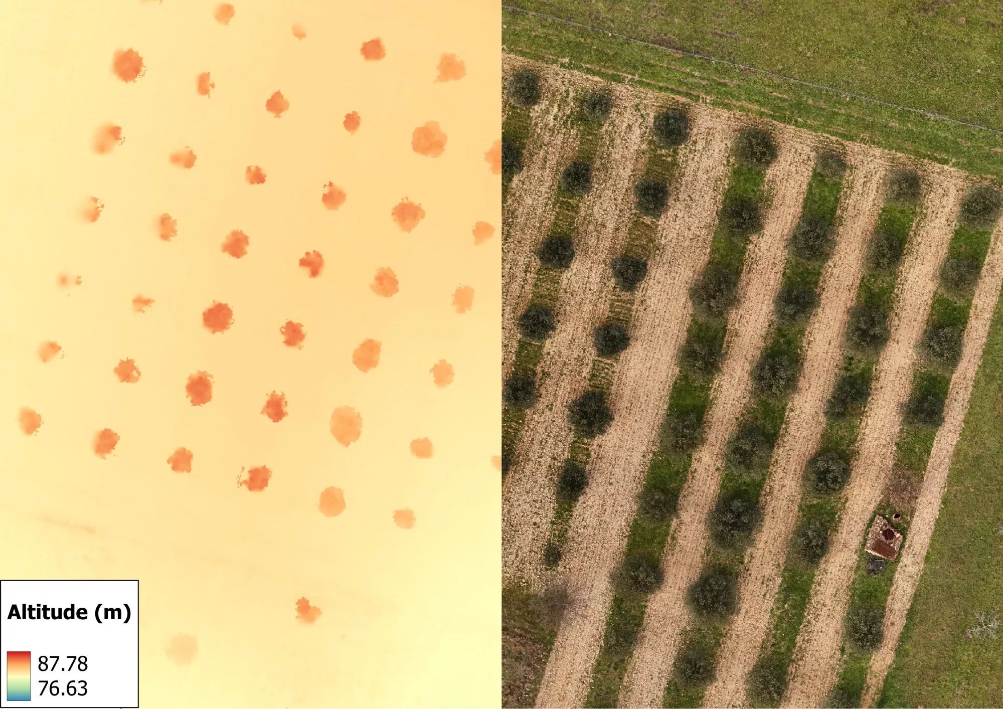 Relev&eacute; topographique : photogramm&eacute;trie, LiDAR : Drone