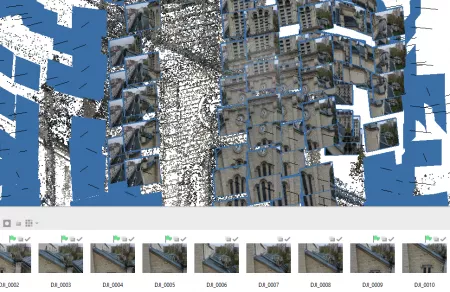 Relev&eacute; topographique : photogramm&eacute;trie, LiDAR : Drone