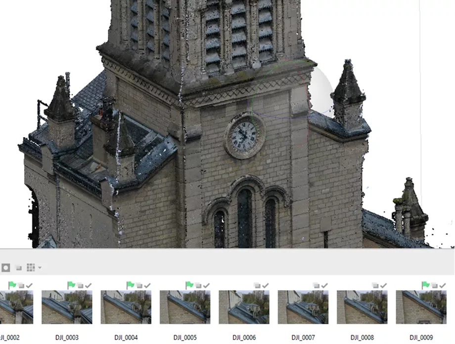 Relev&eacute; topographique : photogramm&eacute;trie, LiDAR : Drone