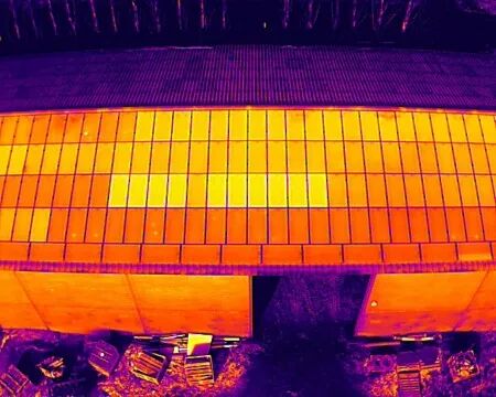 Thermographie : Drone