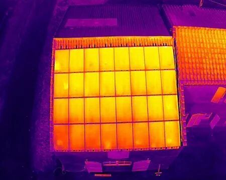 Thermographie : Drone