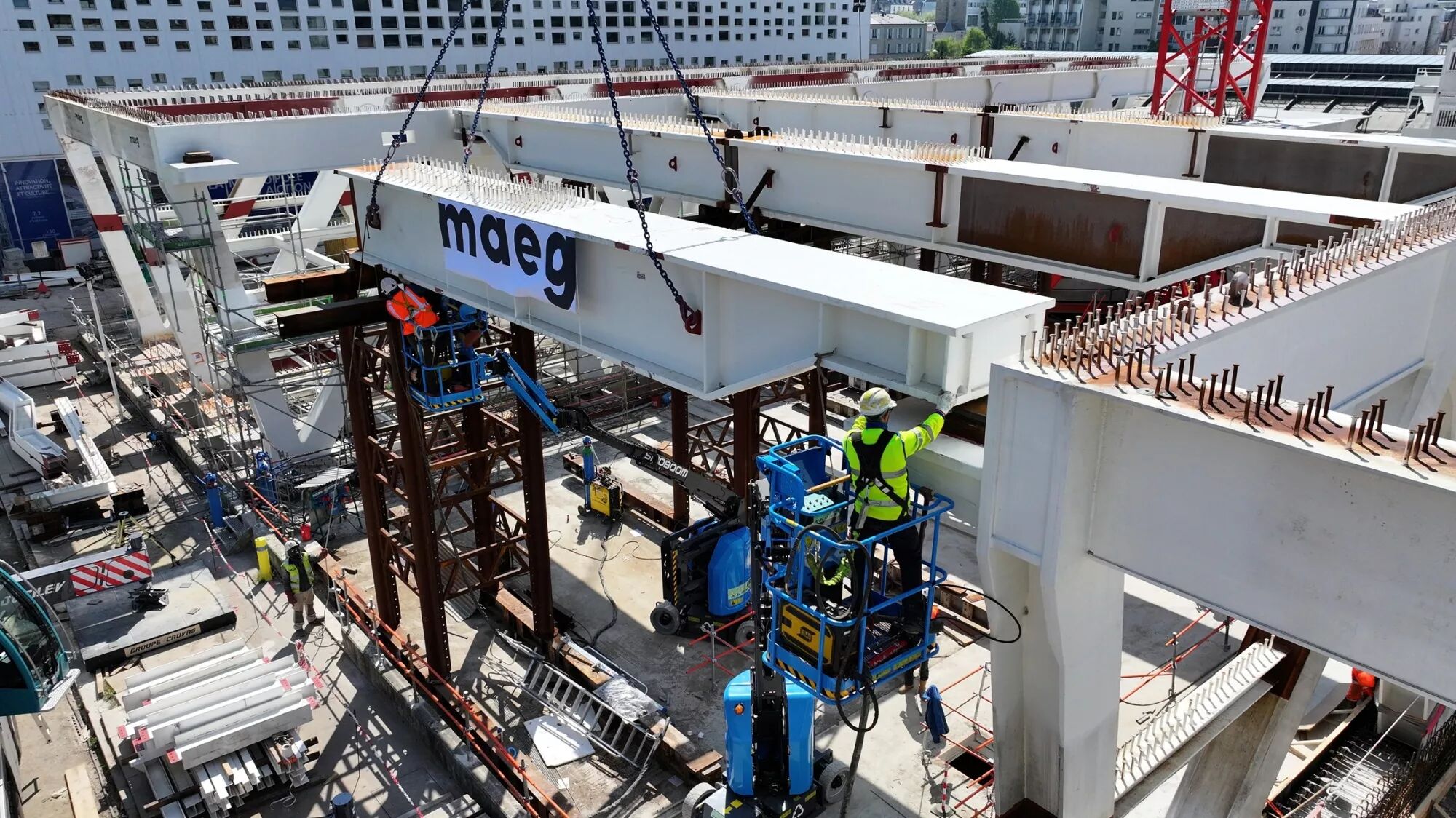 Suivi de chantier : Drone