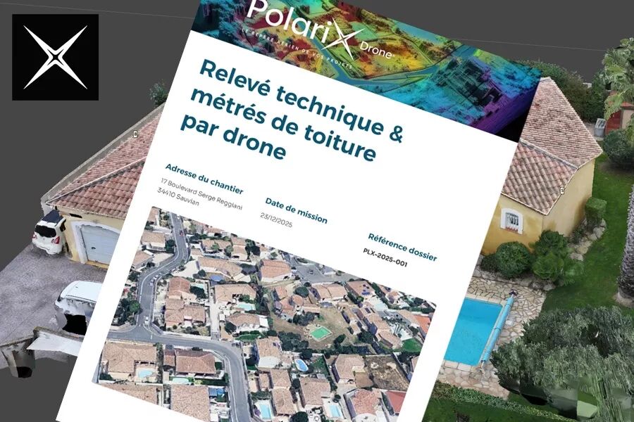 Relev&eacute; topographique : photogramm&eacute;trie, LiDAR : Drone
