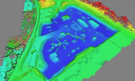 Relev&eacute; topographique : photogramm&eacute;trie, LiDAR : Drone