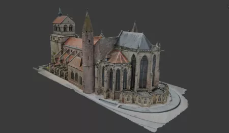 Relev&eacute; topographique : photogramm&eacute;trie, LiDAR : Drone